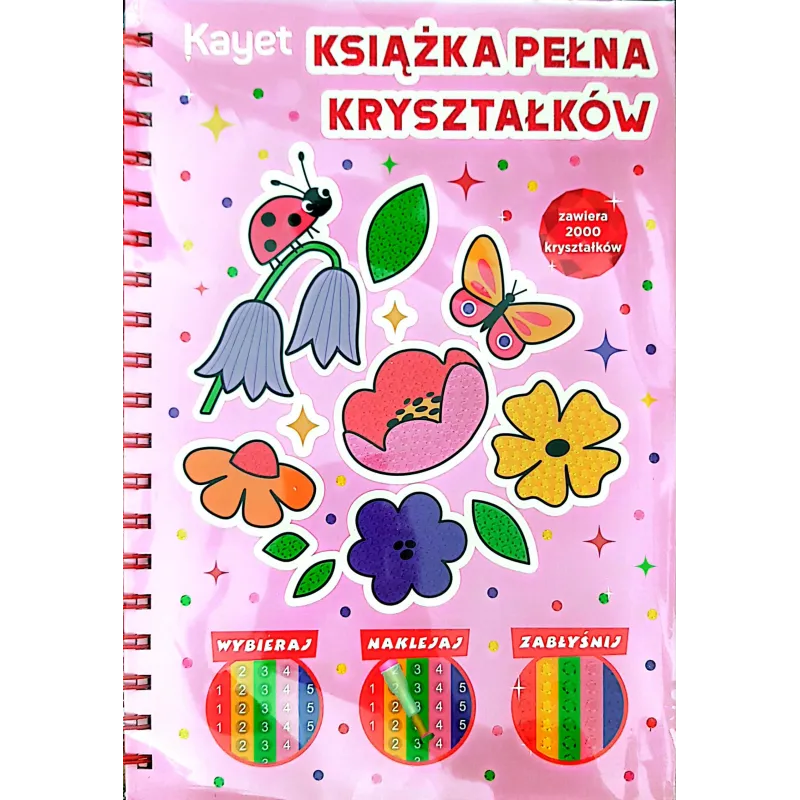 KSIĄŻKA PEŁNA KRYSZTAŁKÓW KAYET