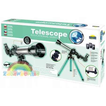 Astronomiczny Teleskop Luneta Edukacyjny Zestaw Dla Dzieci 8+