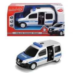SAMOCHÓD POLICYJNY Z RADAREM SOS DICKIE TOYS 3+