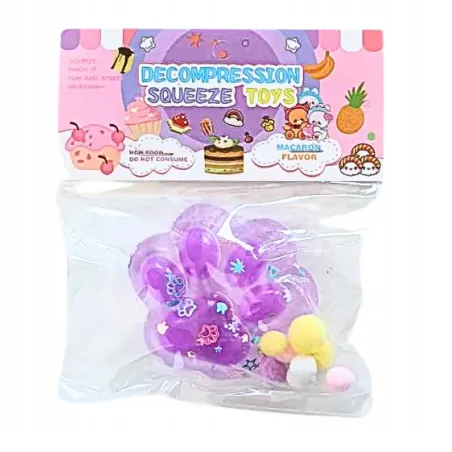 ŚWIECĄCY GNIOTEK ANTYSTRESOWY SQUISHY 6 CM