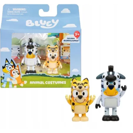 Figurki Bluey I Bingo W Kostiumach Zwierząt Moose Toys 3+