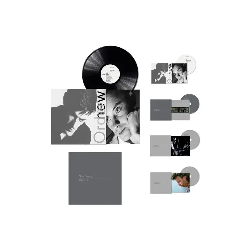 NEW ORDER LOW-LIFE WINYL + 2XCD + 2XDVD BOX