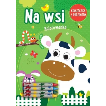 NA WSI. KOLOROWANKA Z KREDKAMI