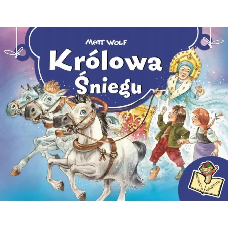 KRÓLOWA ŚNIEGU. ROZKŁADANE KSIĄŻECZKI