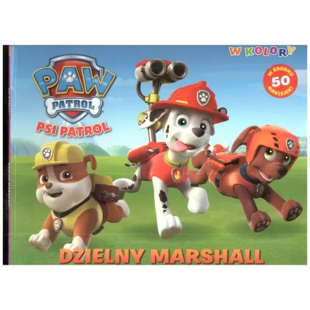 PSI PATROL DZIELNY MARSHAL ZABAWA W KOLORY 