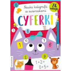 NAUKA KALIGRAFII ZE ZWIERZAKAMI CYFERKI 
