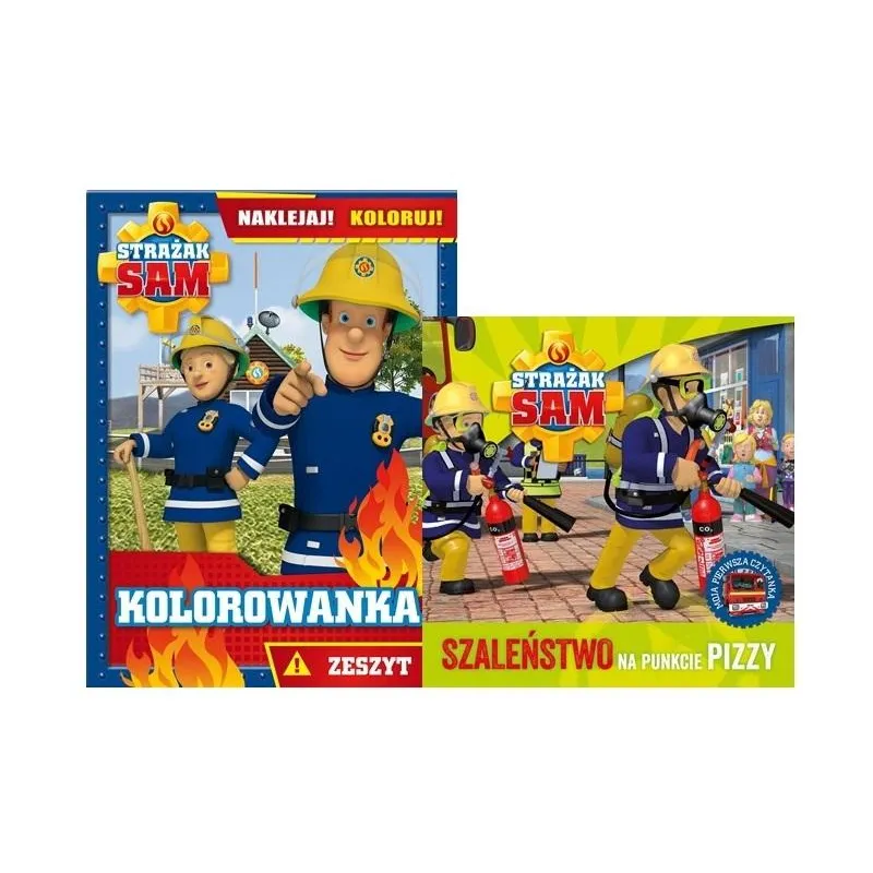 PAKIET STRAŻAK SAM. SZALEŃSTWO NA PUNKCIE PIZZY