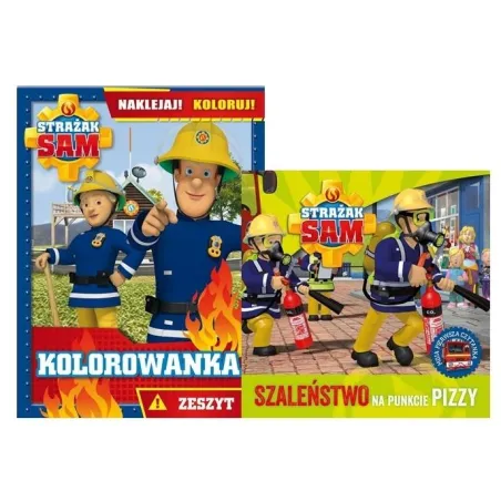 PAKIET STRAŻAK SAM. SZALEŃSTWO NA PUNKCIE PIZZY