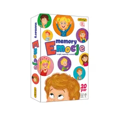 EMOCJE MEMORY GRA EDUKACYJNA 4+