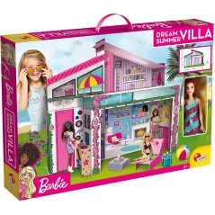 DUŻY DOM LETNIA WILLA BARBIE + LALKA BARBIE 4+ - Lisciani