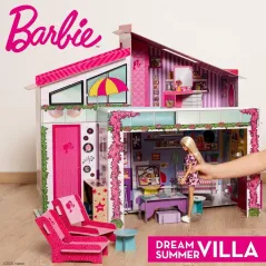 Duży Dom Letnia Willa Barbie + Lalka Barbie 4+