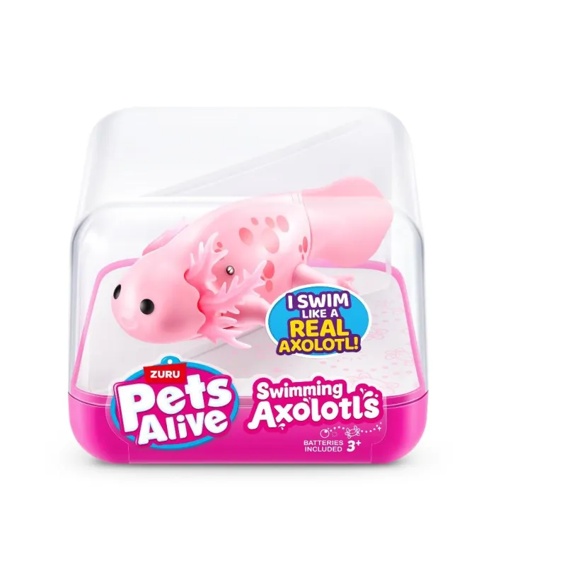ZURU PETS ALIVE PŁYWAJĄCY AKSOLOTL RÓŻOWY 3+ ZURU PETS ALIVE PŁYWAJĄCY AKSOLOTL RÓŻOWY 3+