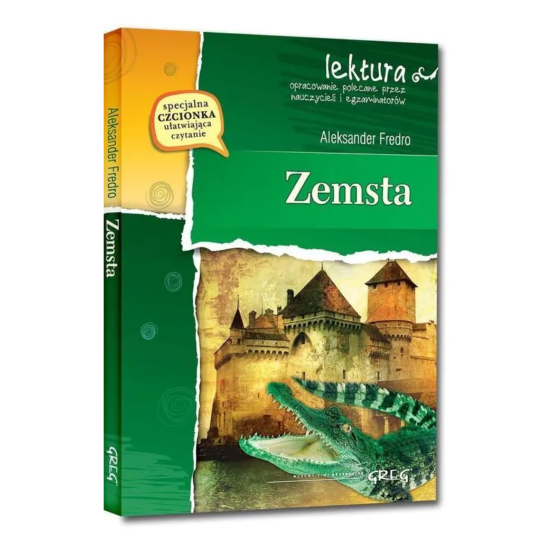 ZEMSTA LEKTURA Z OPRACOWANIEM Aleksander Fredro - Greg ZEMSTA LEKTURA Z OPRACOWANIEM Aleksander Fredro - Greg