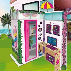 DUŻY DOM LETNIA WILLA BARBIE + LALKA BARBIE 4+