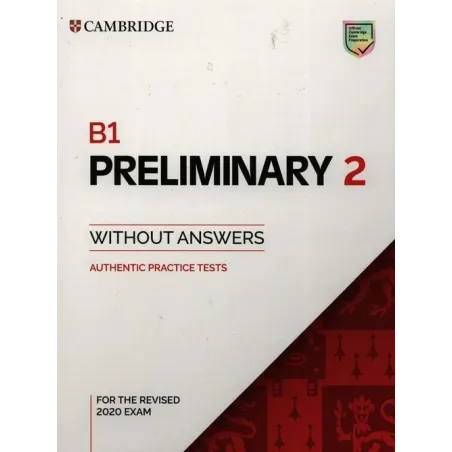 B1 Preliminary 2 Student's Book Without Answers
