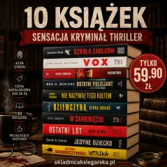 10 KSIĄŻEK W CENIE 1 ŚWIATOWA PAKA KSIĄŻKOMANIAKA | THRILLER, SENSACJA, DYSTOPIA I TRUE CRIME