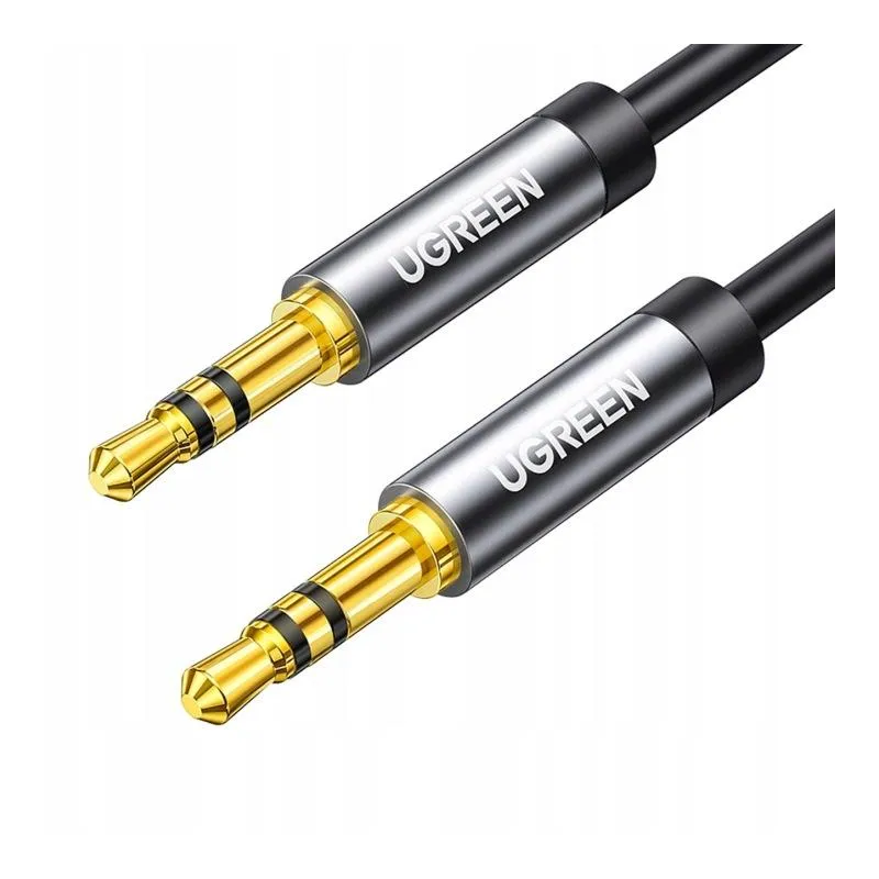 KABEL AUDIO AV119 MINI JACK 3,5 MM 1M CZARNY UGREEN