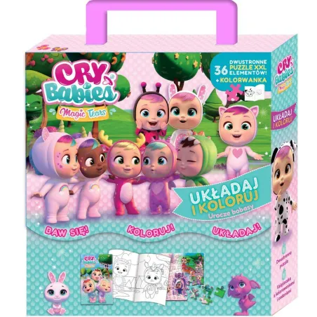CRY BABIES. UKŁADAJ I KOLORUJ