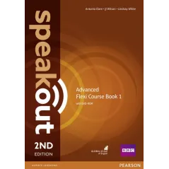 Speakout 2nd Edition Advanced Flexi Course Book 1  DVD  Clare Antonia, Wilson JJ, White Lindsay