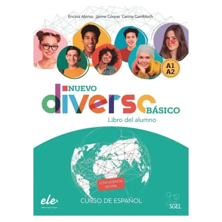 Diverso basico Nuevo A1A2 podręcznik  zawartość online  Alonso Encina, Corpas Jaime, Gambluch Carina