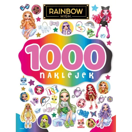 RAINBOW HIGH. 1000 NAKLEJEK