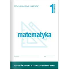 MATEMATYKA 1. DOTACYJNE MATERIAŁY ĆWICZENIOWE