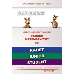Matematyka z wesołym kangurem  Suplement 2024