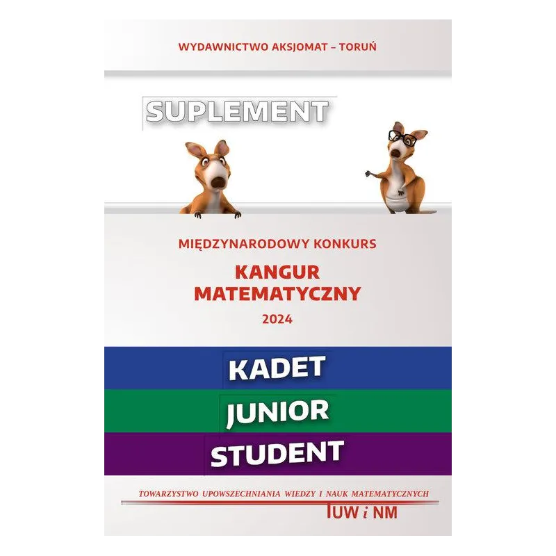 Matematyka z wesołym kangurem  Suplement 2024