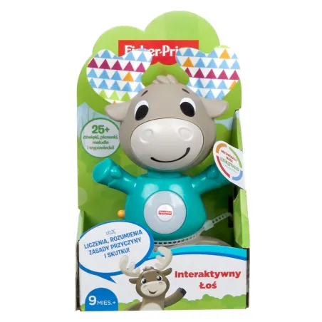 INTERAKTYWNY ŁOŚ LINKIMALS FISHER PRICE 9M+