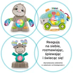 INTERAKTYWNY ŁOŚ LINKIMALS FISHER PRICE 9M+ - Mattel