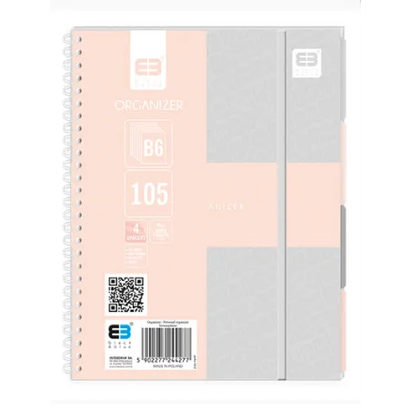 Notes Organizer B6 Z Przekładkami 105 Kartek Interdruk