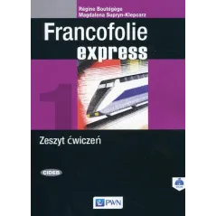 FRANCOFOLIE EXPRESS 1 ZESZYT ĆWICZEŃ Magdalena Supryn-Klepcarz - PWN