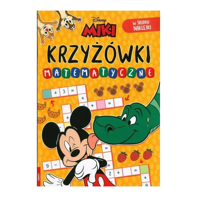 Disney Miki Krzyżówki matematyczne KRZ9102 Opracowanie zbiorowe