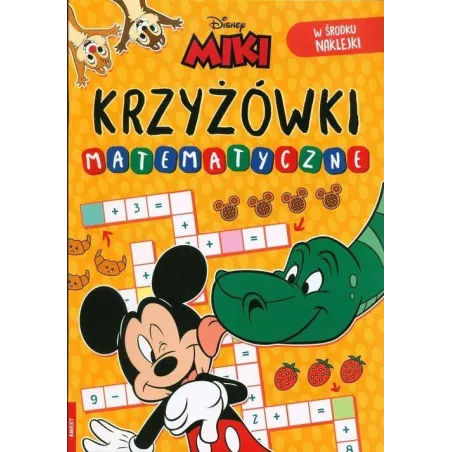 Disney Miki Krzyżówki matematyczne KRZ9102 Opracowanie zbiorowe