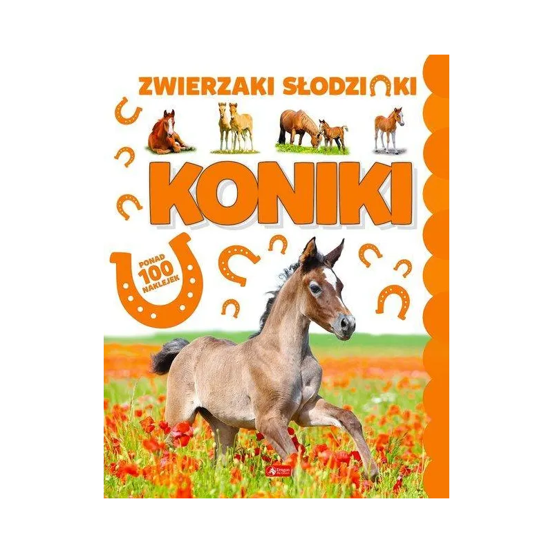 KONIKI ZWIERZAKI SŁODZIAKI PONAD 100 NAKLEJEK - Dragon