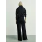 Spodnie Jeansowe Mango Emma Wideleg Black Denim 36