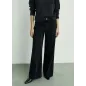 Spodnie Jeansowe Mango Emma Wideleg Black Denim 36