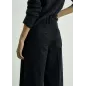 Spodnie Jeansowe Mango Emma Wideleg Black Denim 36