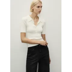 Jeansy Damskie Mango Elise Wide Leg Wysoki Stan Rozmiar 36 Black Denim
