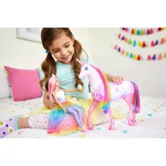 Lalka Barbie Dreamtopia Jednorożec Magia Świateł 3+