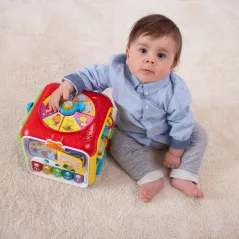 KOSTKA AKTYWNOŚCI ZABAWKA INTERAKTYWNA VTECH 9M+ II GATUNEK