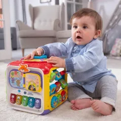 KOSTKA AKTYWNOŚCI ZABAWKA INTERAKTYWNA VTECH 9M+ II GATUNEK