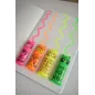 Zakreślacze Fluo Peps Pocket Mini Friends 4 Kolory Maped