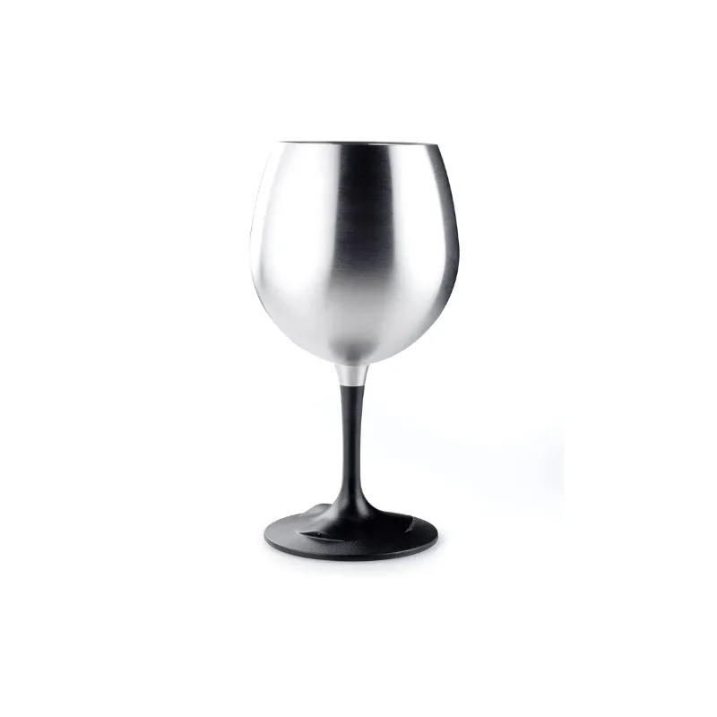 ELEGANCKI KIELISZEK DO WINA ZE STALI NIERDZEWNEJ 450ML