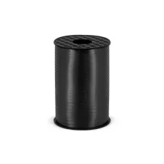 WSTĄŻKA DEKORACYJNA CZARNA 5MM X 225M