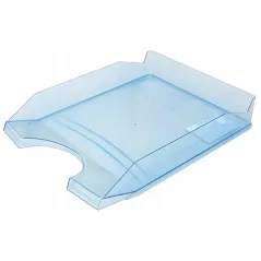 PÓŁKA NA DOKUMENTY OFFICE PRODUCTS NIEBIESKA TRANSPARENTNA