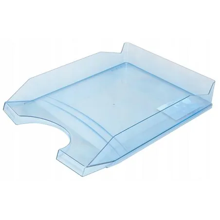 Półka Na Dokumenty Office Products Niebieska Transparentna