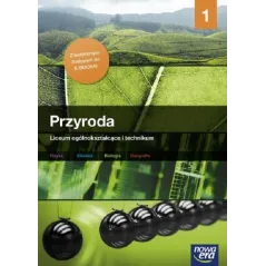 PRZYRODA MATERIAŁY MERYTORYCZNE 1 SZKOŁA PONADGIMNAZJALNA Mirosław Galikowski, Romuald Hassa - Nowa Era