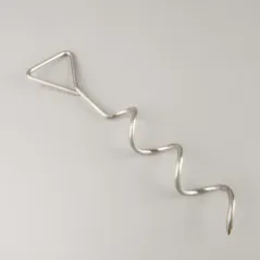 Solidne Śledzie Kotwy Namiotowe Proworks 4 Szt. Stal Nierdzewna 26,5 Cm