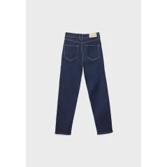 JEANSY DAMSKIE STRADIVARIUS D10 MOM SLIM FIT WYBLAKŁY DENIM 38